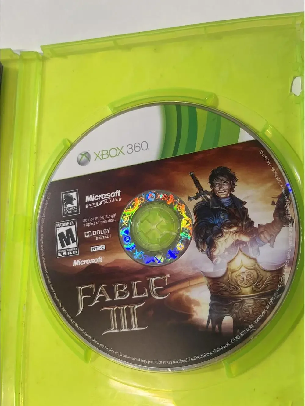 Fable III, Assassin's Creed Brotherhood, Street Fighter Xbox 360 Game 3 Disc Lot